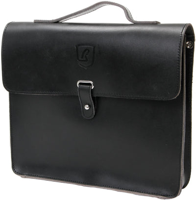 Brava Classic Frame Borse in pelle nera