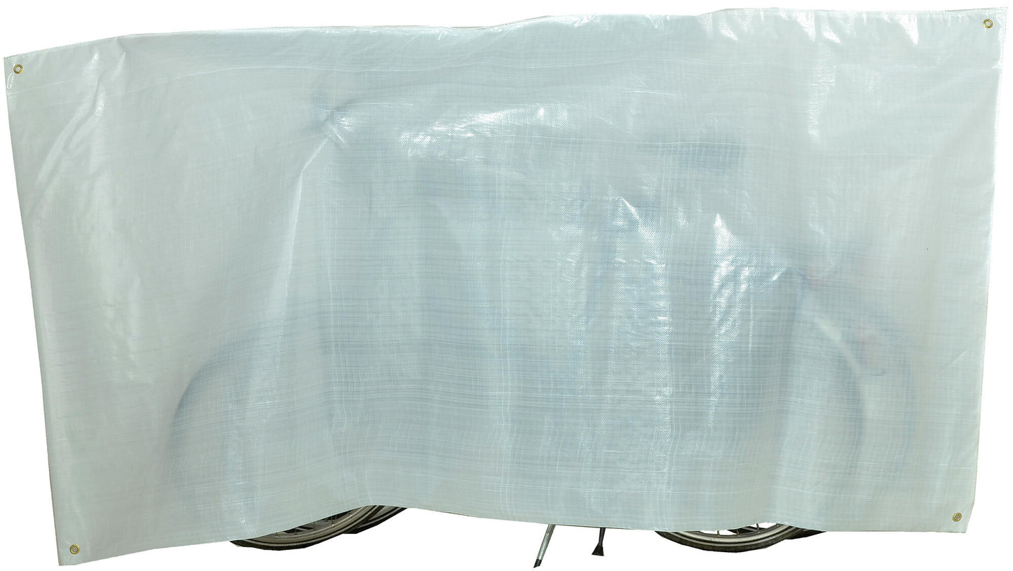 VK Bicycle Protection Cover (3) Duo White