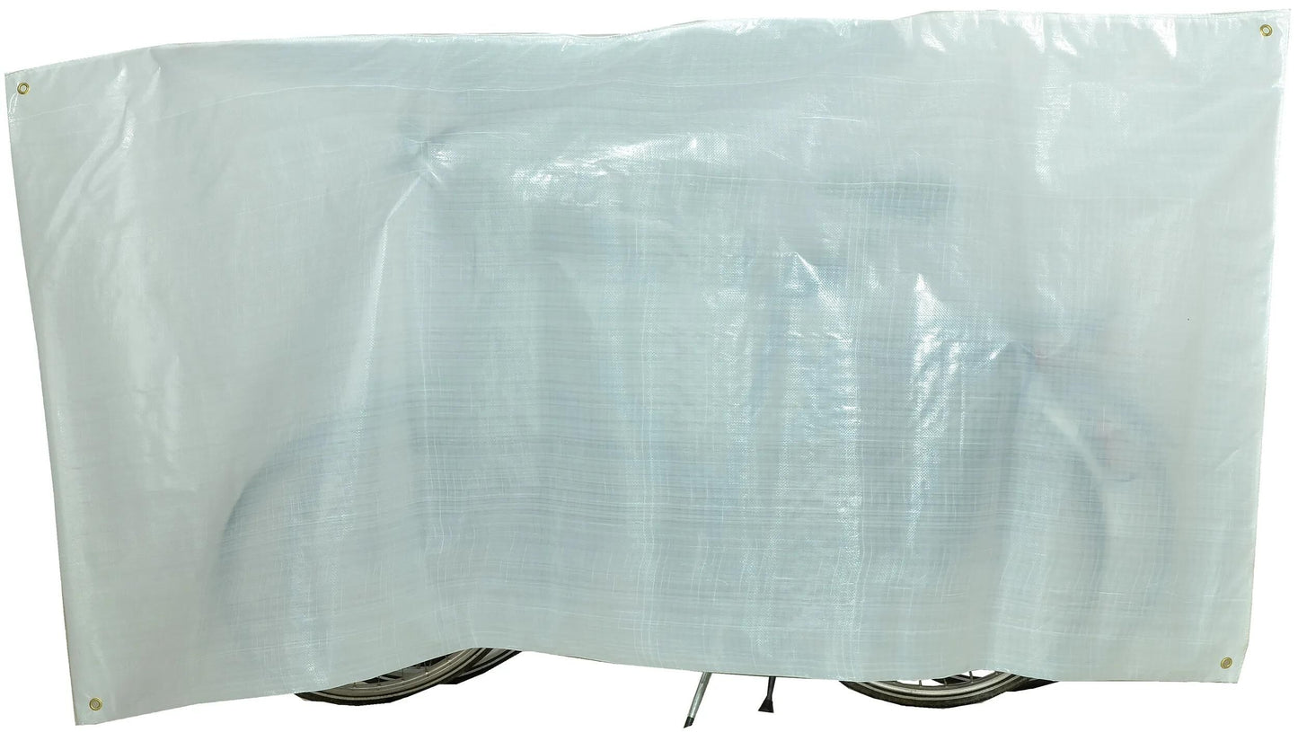VK Cubierta de protección para bicicletas (3) Duo White