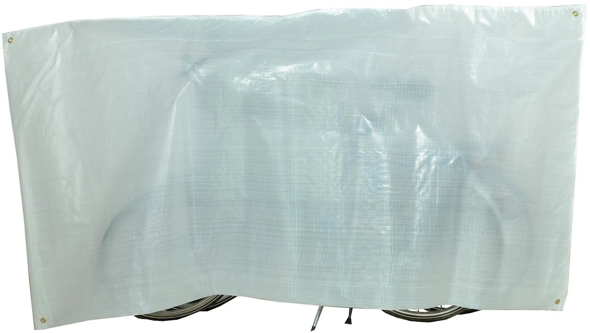 VK Cubierta de protección para bicicletas (3) Duo White