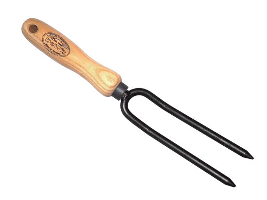 De wit wiedvork 2 tands essen handvat 14cm dewit