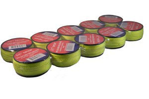 Metseldraad nylon 1mm fel geel 50m