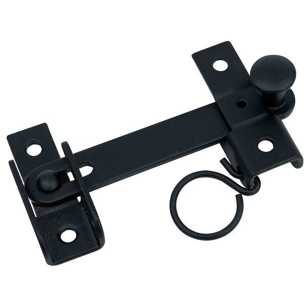 Waelbers luikoverslag 130x60mm zwart