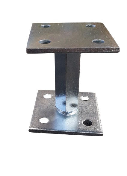 Waelbers soporte para postes regulable en altura 90x90 gv