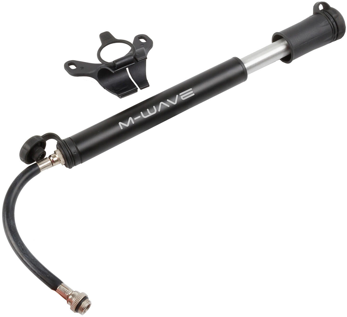 M-wave mini pompa flex tubo flex alluminio nero