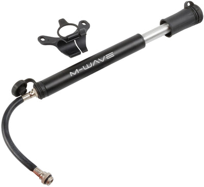 Mini Mini Bomba de W-Wave Tubo flexible de aluminio Negro