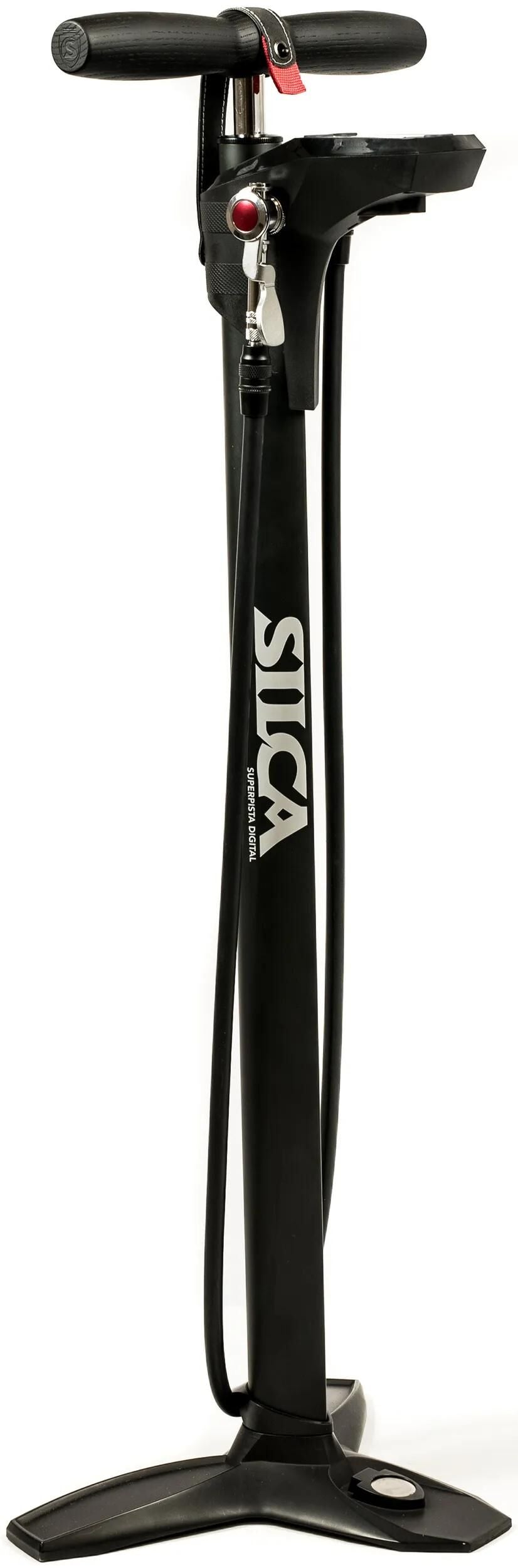 Pompa da pavimento Silca Super Pista Digital Black