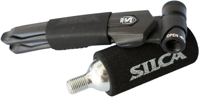 Silca CO2 Cart.Pump Eolo Levers Premio Black