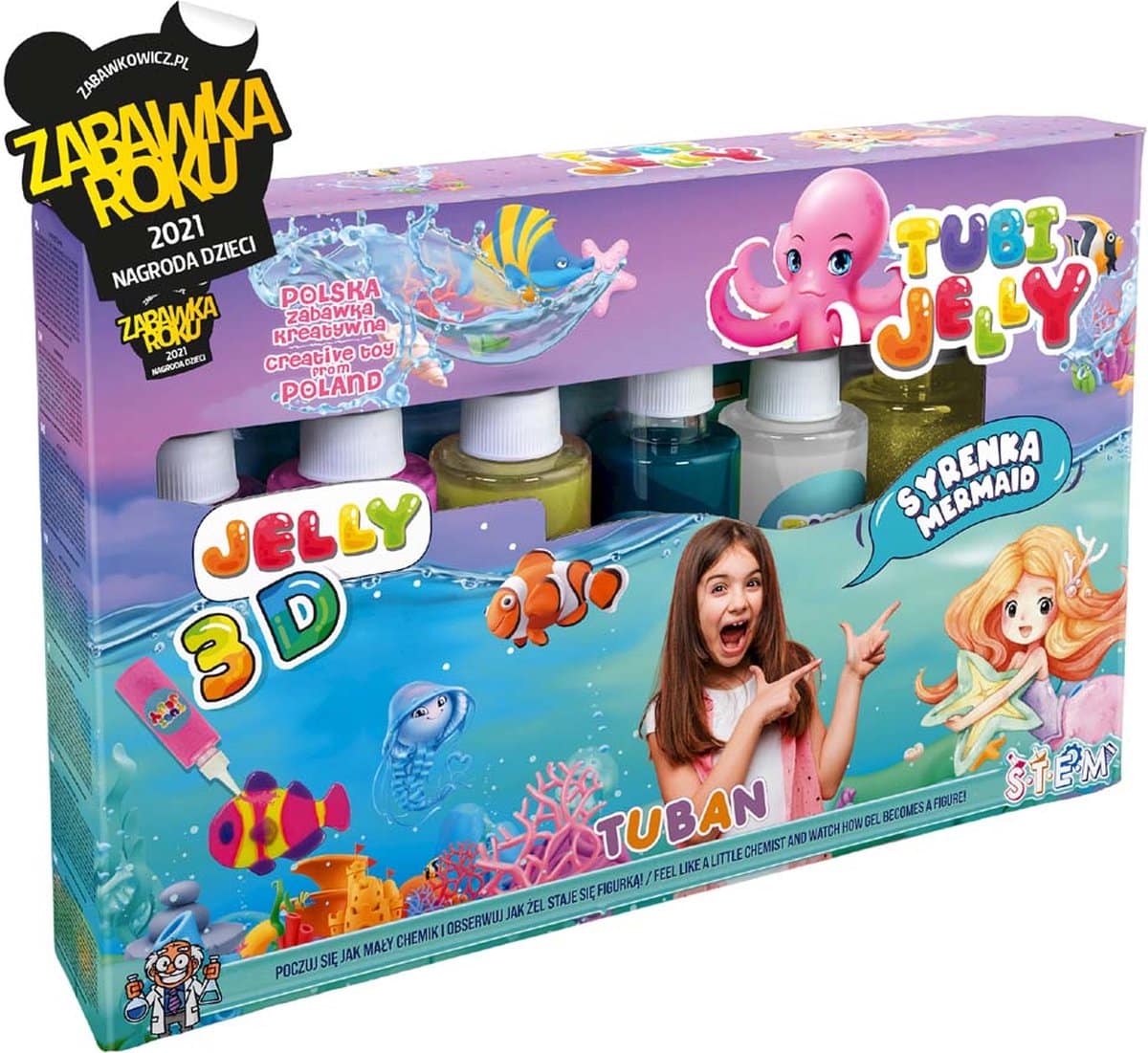 Tuban Jelly Mermaid Make en 6 colores