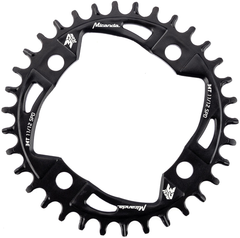 Miranda kettenblatt mtb chainflow 3d chain ring mtb chainflow 3d 34t