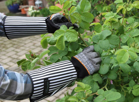 Keron rozen brandnetelhandschoen mt10xl rosegarden lange manchet