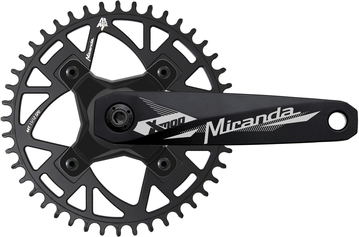Miranda crankstel modular mrtb chainflow 3d crankset mod.mrtb chainflow 3d 32t