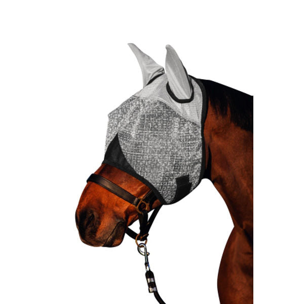Máscara antimoscas con orejas en mazorca