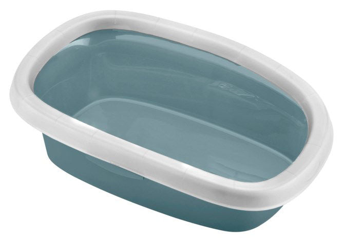 Caja de arena Sprint con borde 58 x 39 x 17 cm azul