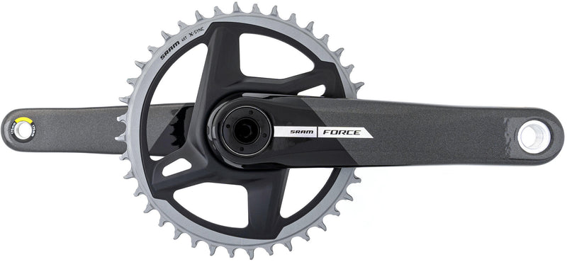 Sram Cranket Force 1 ETAP AXS 40T 175mm Grigio