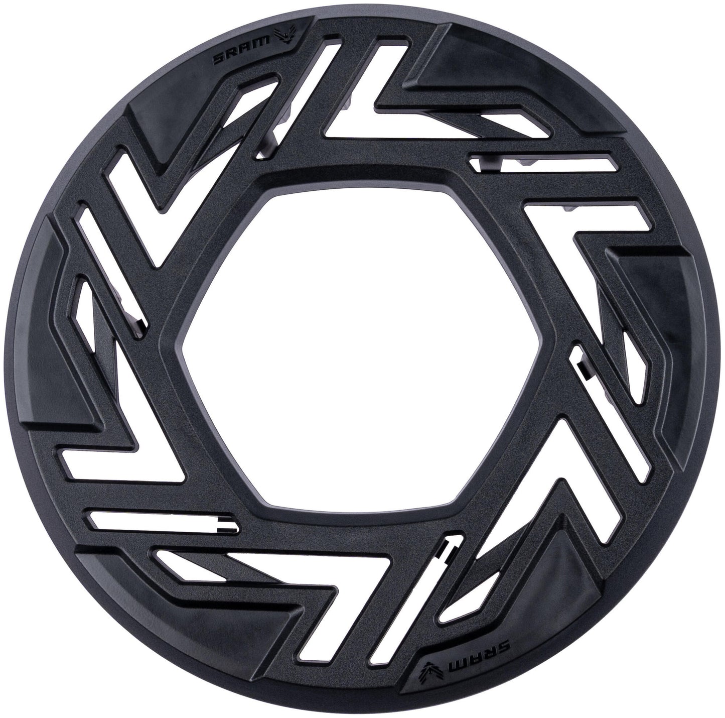 Clip bash guard trasmissione catena Sram su anello paracatena e-mtb tr. Clip per protezione bash su mtb