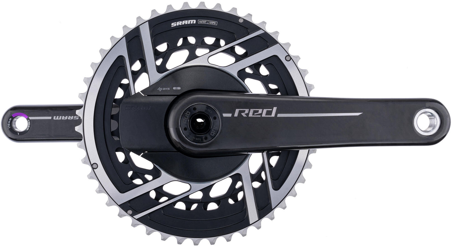 Sram kettenradgarnitur red axs e1 crankset pm red axs 33 46t 170mm