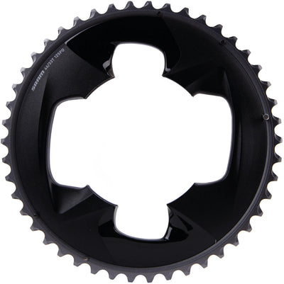Ejes de fuerza del anillo de la cadena sram 46 dientes gris polar