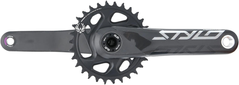 Truvativ crankstel stylo carbon eagle crank set stylo car.eagle 30t.dub fatbike