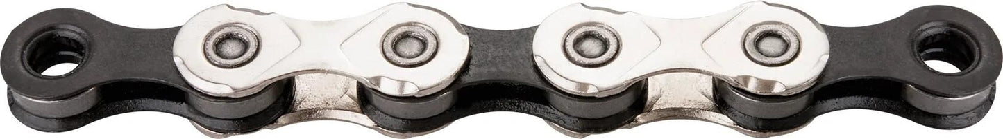 Cadena KMC X11 118 Left Silver Black