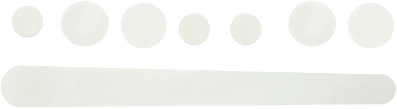 Contec achtervork- framebeschermer set full screen ct frame prot.full screen set, transparent