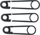 HEBIE CHAINGLIDER 38 TANDS - LANG 486-535MM - Nexus 5 E -Bike - Black
