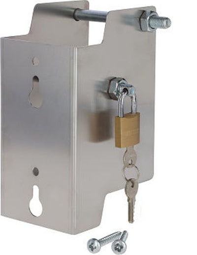 Ako paalhouder voor montage op een houten paal voor zonnepan