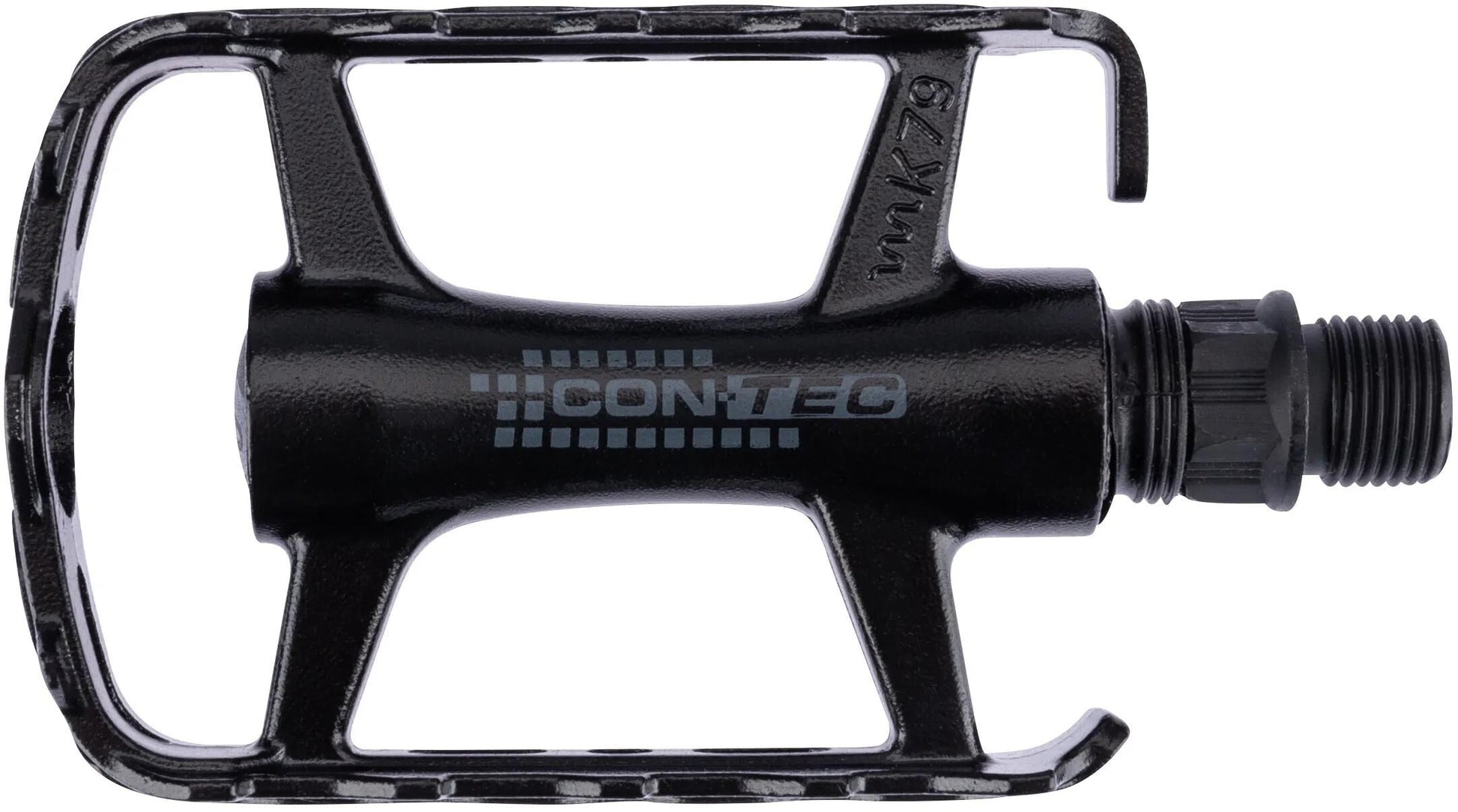 Contec pedaal blacktop ct pedals blacktop mtb atb alu black silver