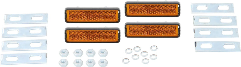 Contec pedaalreflectors p-reflex ct pedal reflector screw mount. set a 4pcs