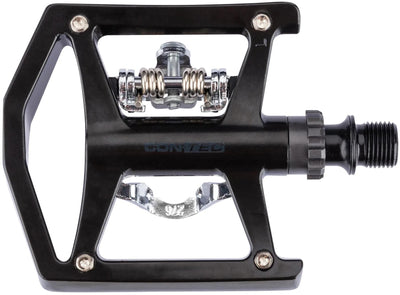 Contec systeempedaal spade ct mtb pedals spade spd, m.cleats, black
