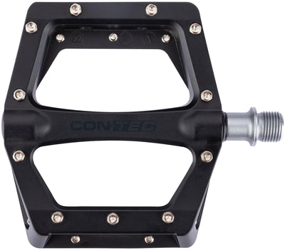 Contec pedal black22 ct platform pedals black 22 black