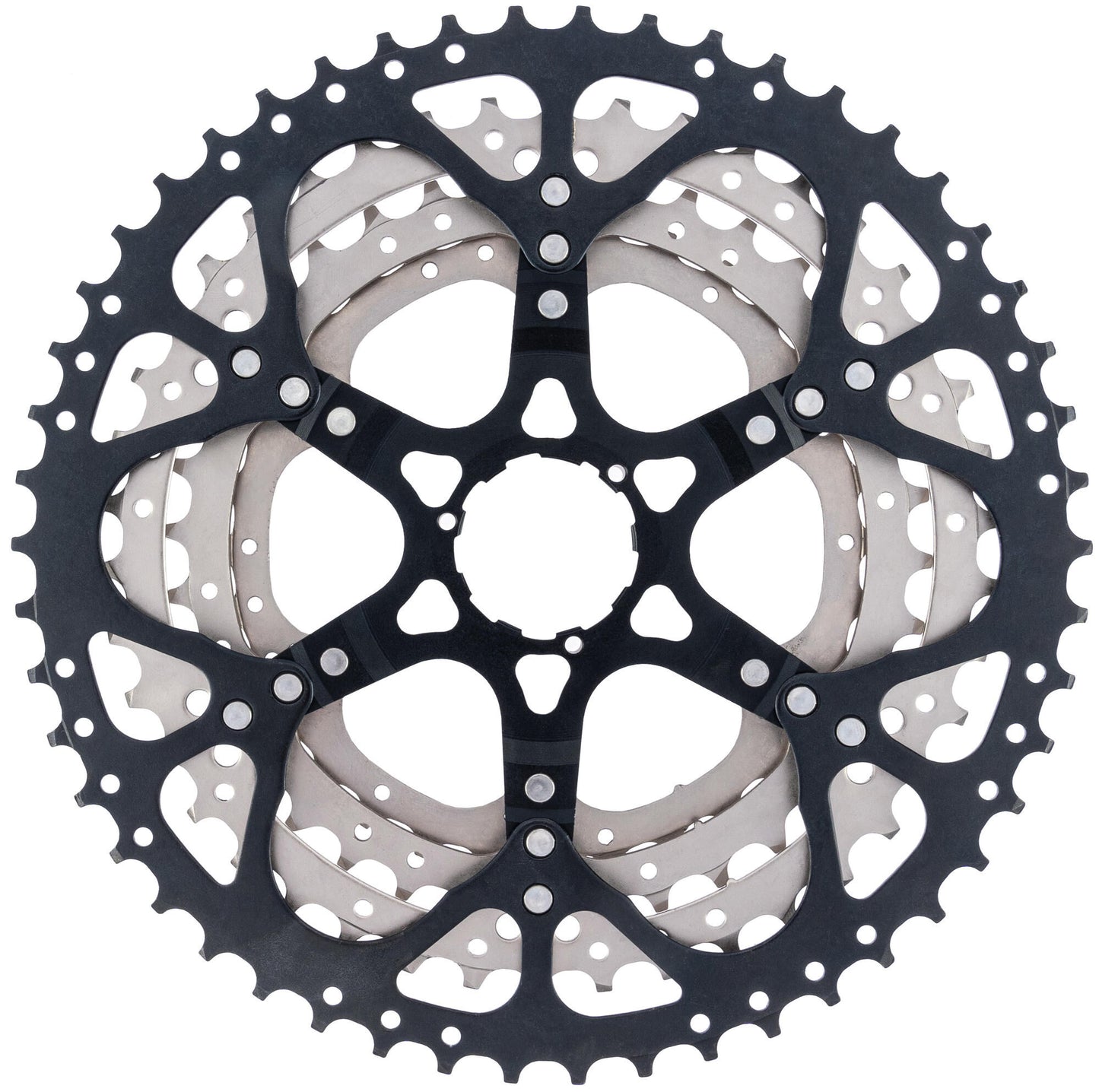 Contec cassette grad ct cassette grad 11-32t 8sp sil. black