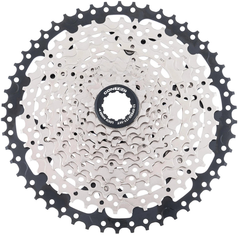 Contec cassette grad ct cassette grad 11-50t 12sp sil. black