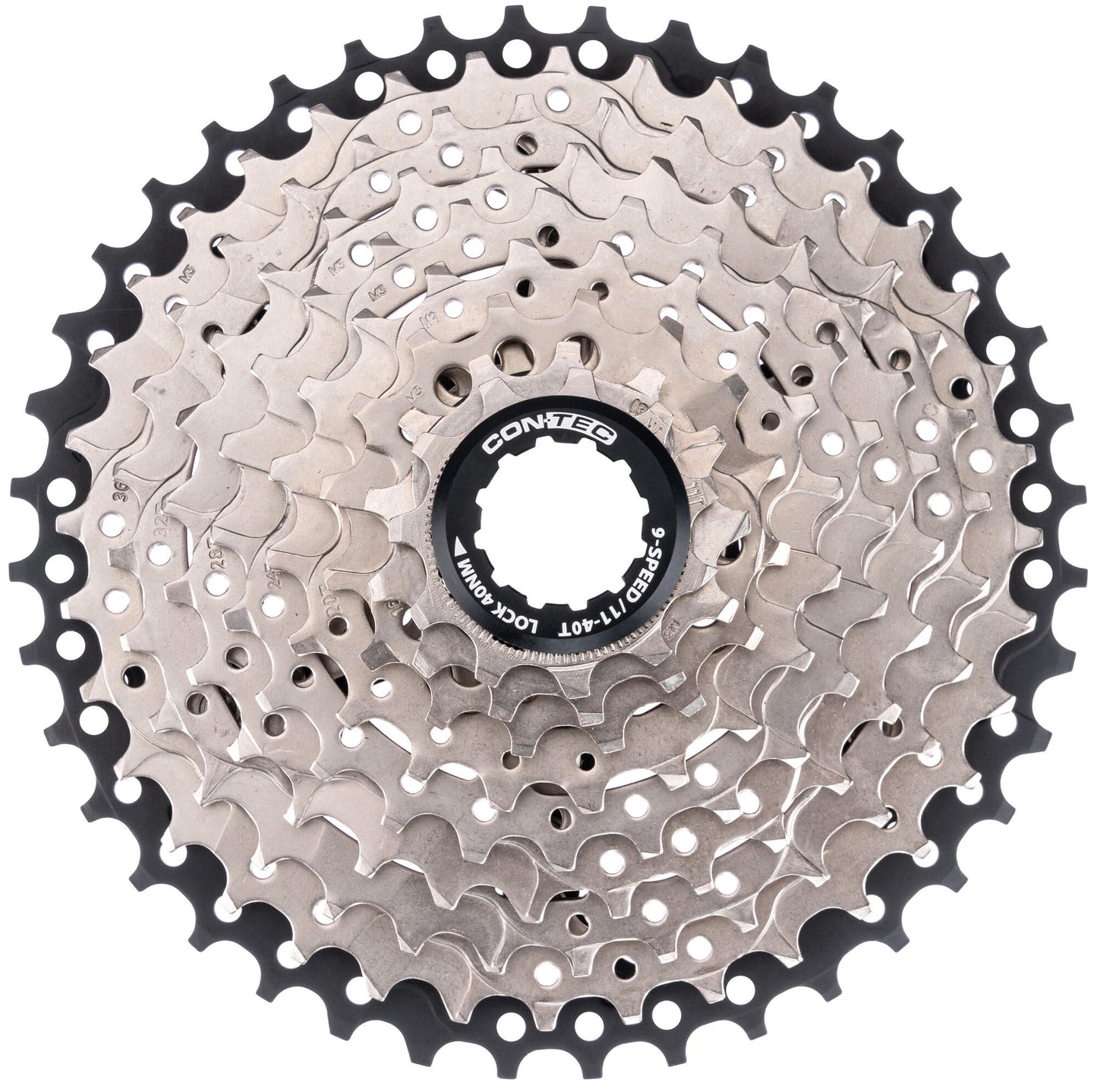 Contec CT CAS.P3.Pocket Grad 11-40T 9SP SIL. nero