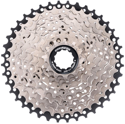 Contec CT CAS.P3.Pocket Grad 11-40T 9SP SIL. nero