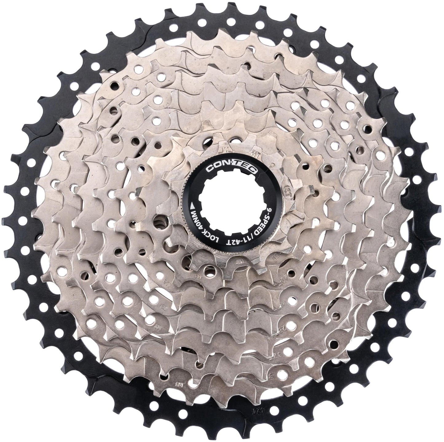 Contec kassette grad ct cas.sprocket grad 11-42t 9sp sil. black