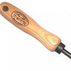 Cortador de espárragos blancos con mango de madera de fresno de 140mm dewhite