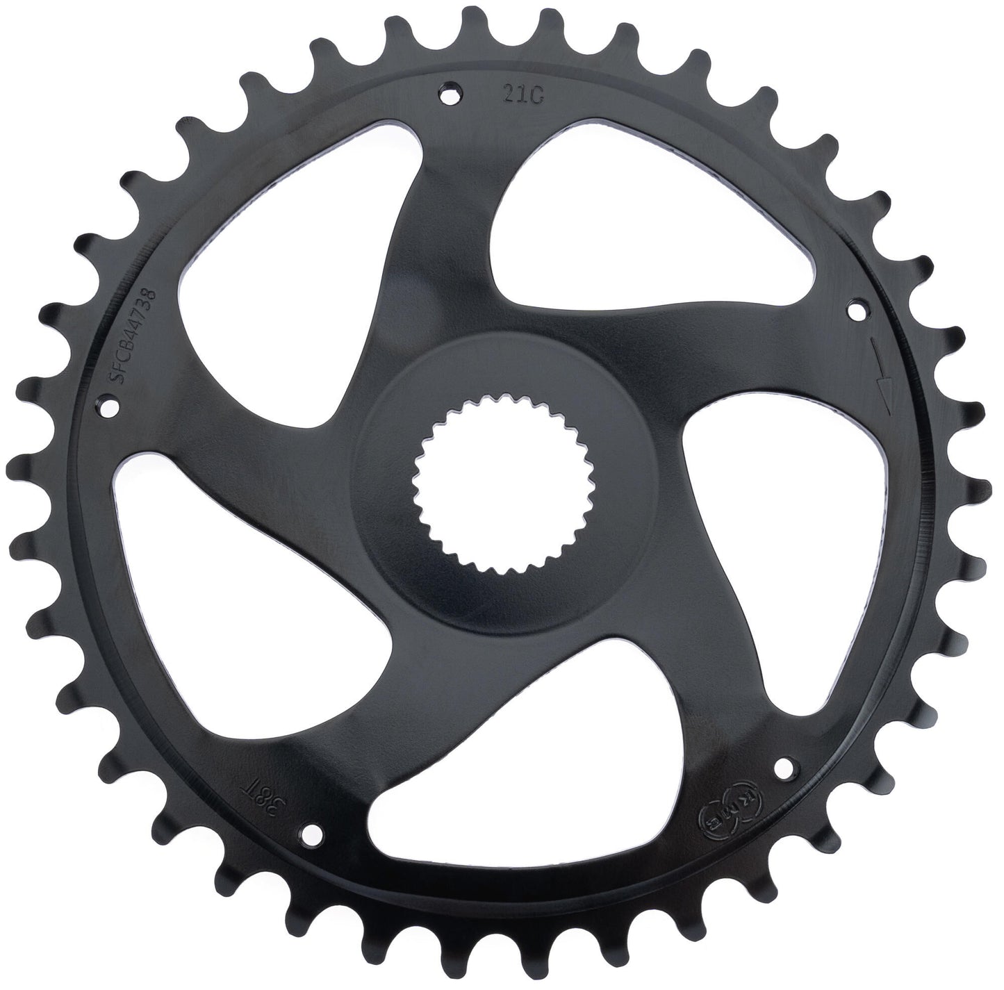 KMC conching foglia 38t bosch 47,5 Gen 4 Spaceless (25 pezzi)