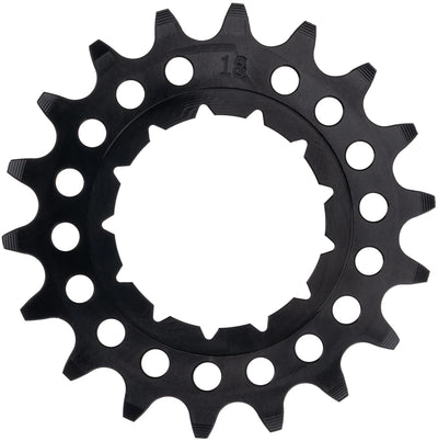 KMC Gear Rohloff largo 18t nero