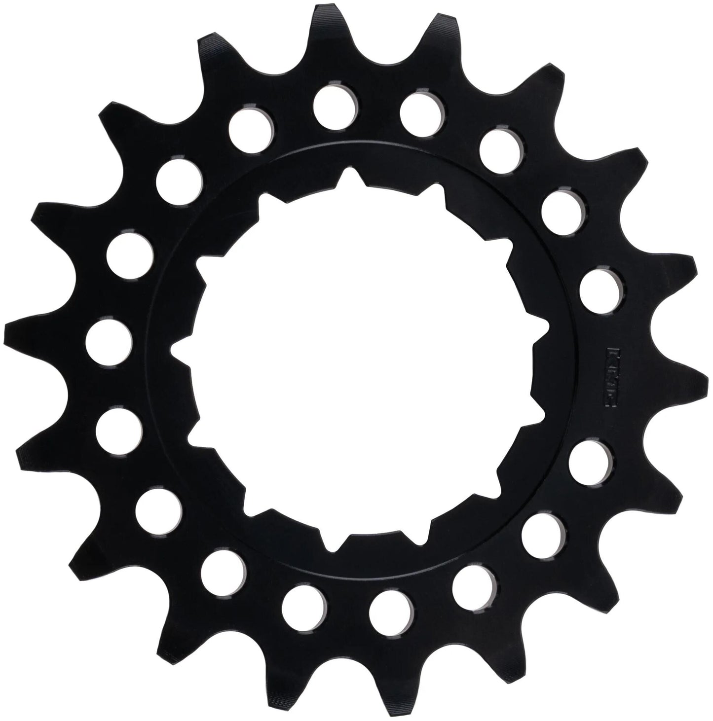 KMC Gear Rohloff largo 18t nero