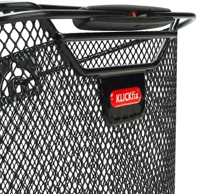 Klickfix mand city max rear basket r k city max black