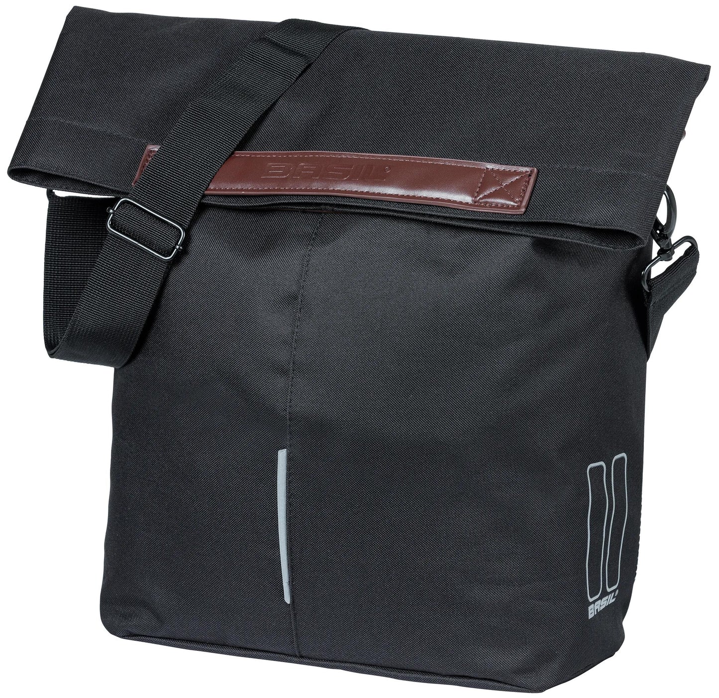 Borsa Basil borsa city shopper nera | ganci mik | 16l