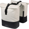 Basil tas cove dubbel wit zwart | mik | 32l
