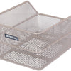 Basil Bicycle Basket Cento S 31 x 21 x 0 cm nudo metallico