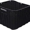Basil Weave WP - fietsmand - achterop - zwart
