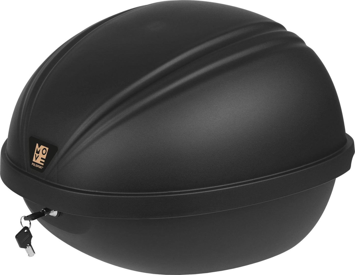 Pol E-Cargo Bicycle Case Black Quick Release da 30 litri