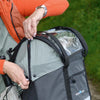 Klickfix Handlebar Doggy 24L Grey