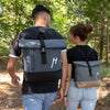 Hamerland Single Bag Keep Rollin Anthr. nero