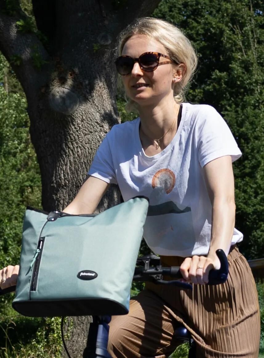 Haberland lenkertasche melanie handlebar bags melanie salbei