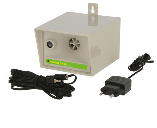 Dispositivo ultrasonido ahuyentador de ratones duo x2